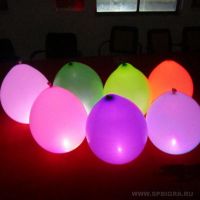 Светодиодные воздушные шары 3 шт. розовый