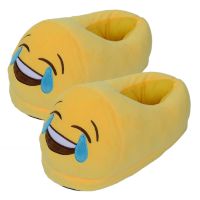 Тапочки Смайлы Emoji Смех до слёз, 2 слезы
