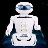Копилка-светильник Робот Saving Boxn с купюроприемником