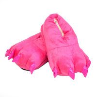 Детские тапочки для Кигуруми с когтями розовые, размер 23-30