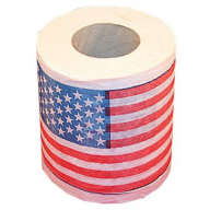 Туалетная бумага &quot;Американский флаг&quot; - Туалетная бумага "Американский флаг"